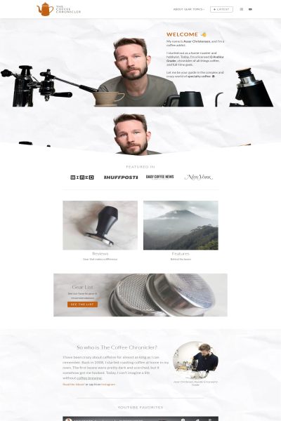 The Coffee Chronicler