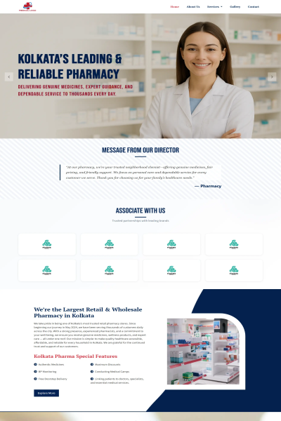 Pharmacy Website #1